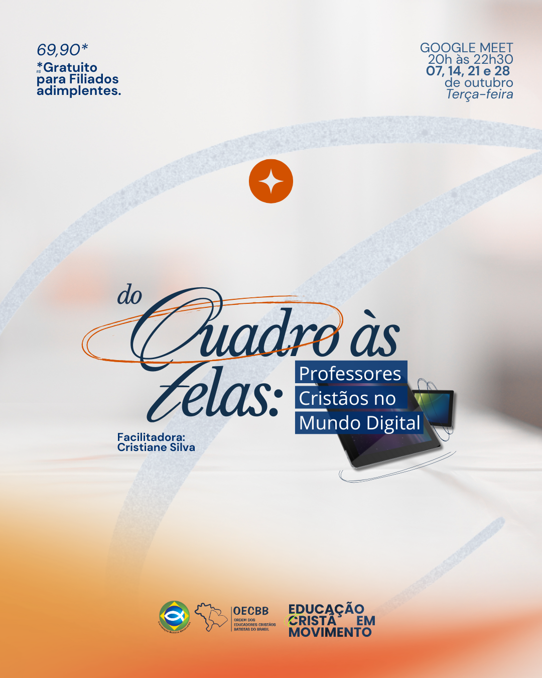 Curso - Do quadro às telas: professores cristãos no mundo digital