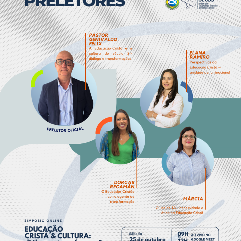Simpósio Online - Educação Cristã e Cultura: diálogo e transformações