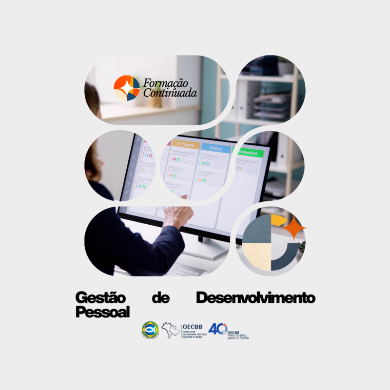 Curso - Gestão de Pessoas e Desenvolvimento Pessoal na Educação Cristã