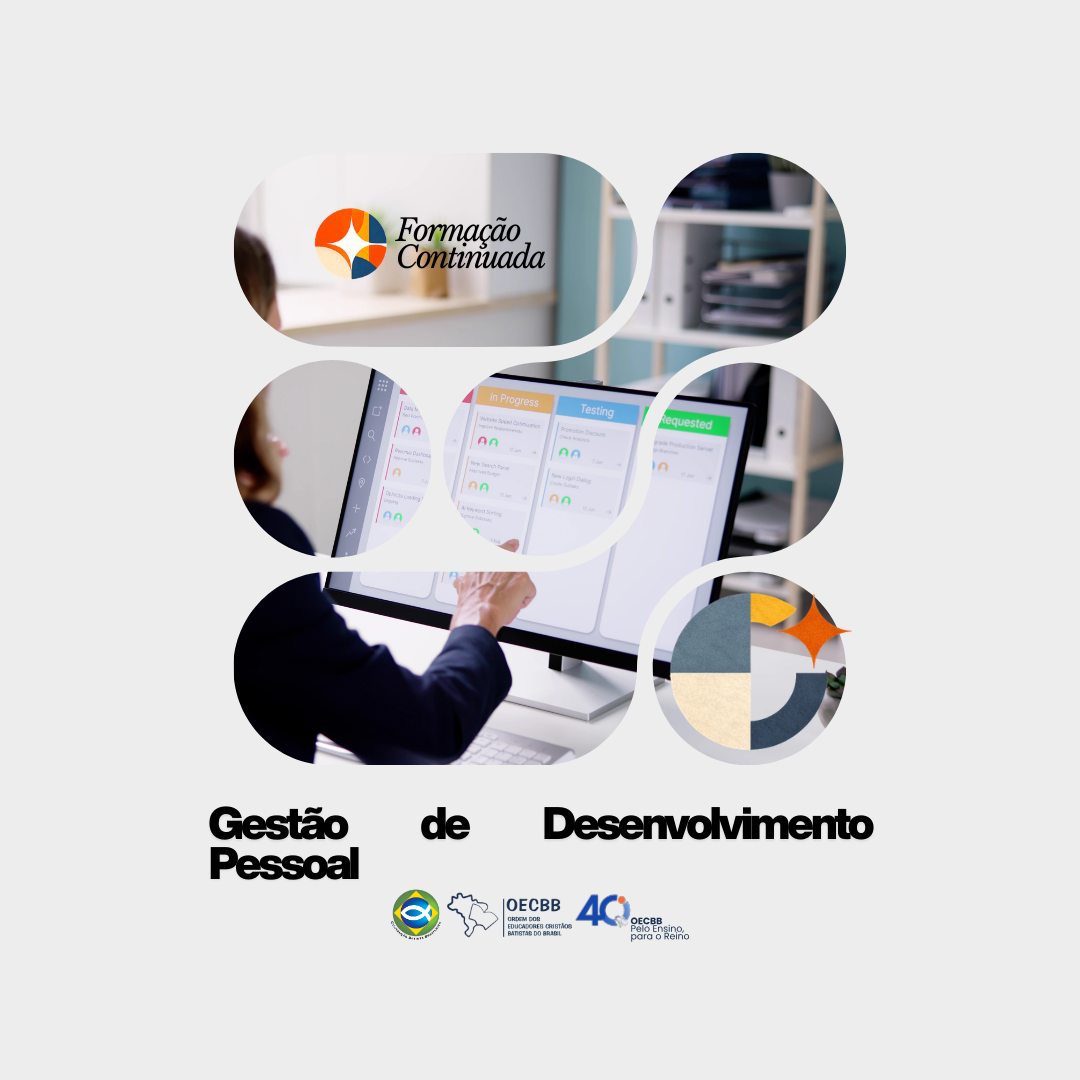 Curso - Gestão de Pessoas e Desenvolvimento Pessoal na Educação Cristã